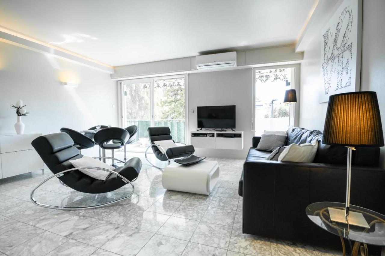 2-Bedroom Apartment Pointe Croisette Peaceful Walk To The Beach 戛纳 外观 照片